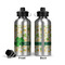 St. Patrick's Day Aluminum Water Bottle - Front and Back