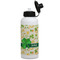 St. Patrick's Day Aluminum Water Bottle - White Front