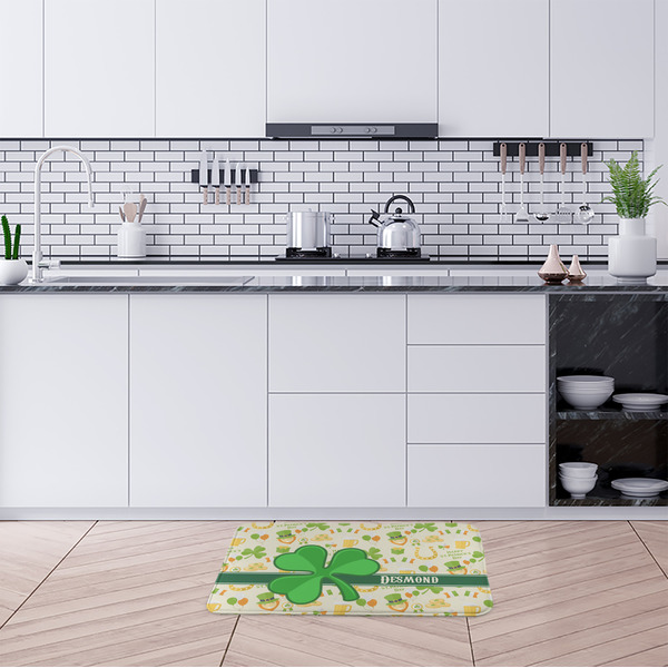 St. Patrick's Day Anti-Fatigue Kitchen Mats - LIFESTYLE