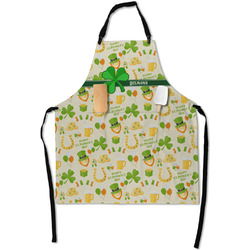 St. Patrick's Day Apron With Pockets w/ Name or Text