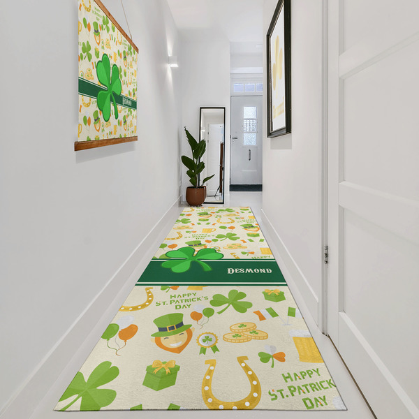 St. Patrick's Day Area Rug Sizes - In Context (vertical)