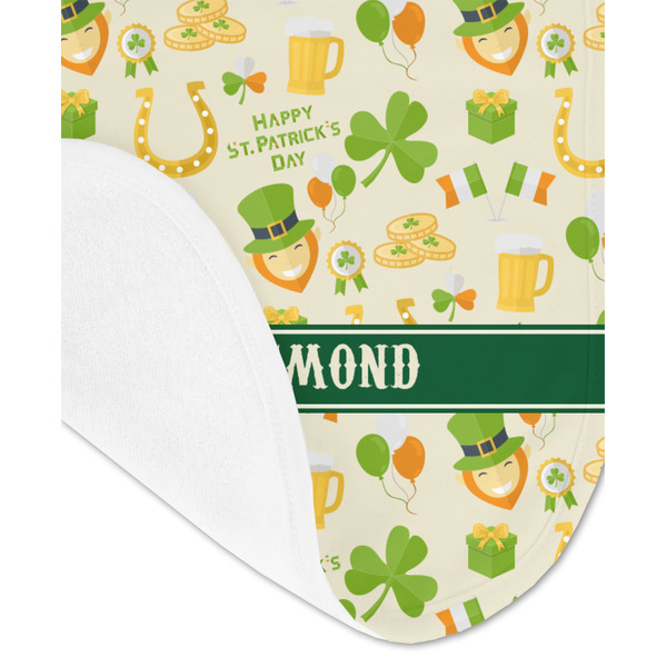 St. Patrick's Day Baby Bib - AFT detail