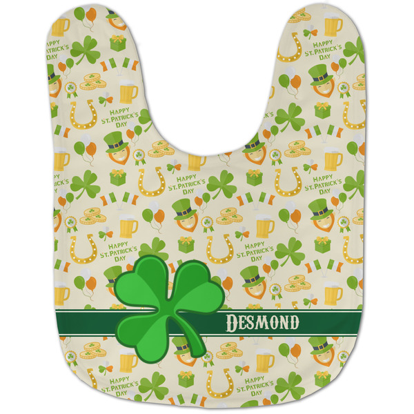 St. Patrick's Day Baby Bib - AFT flat