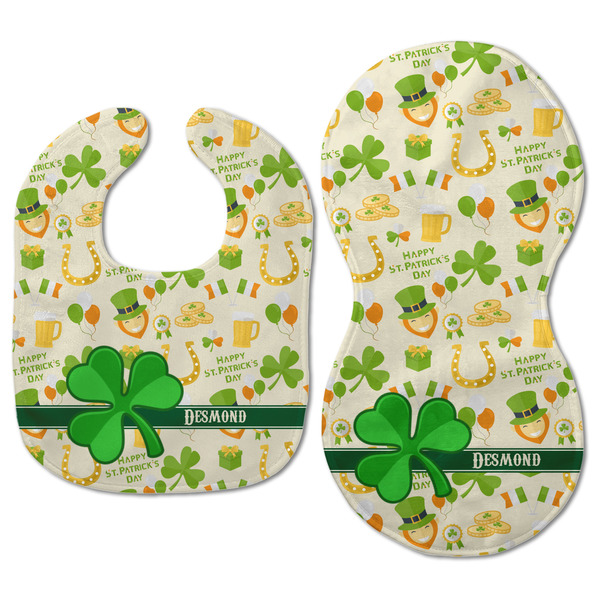 St. Patrick's Day Baby Bib & Burp Set - Approval (new bib & burp)
