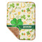 St. Patrick's Day Sherpa Baby Blanket - 30" x 40" w/ Name or Text