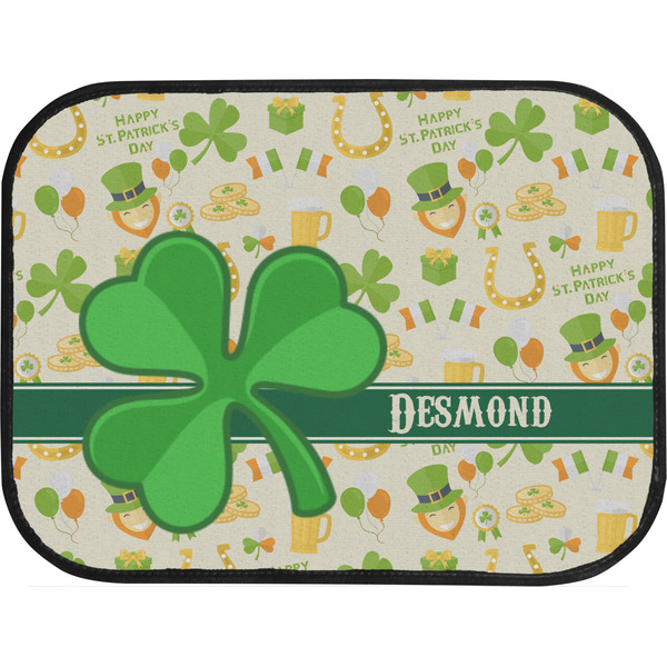 St. Patrick's Day Back Seat Car Mat