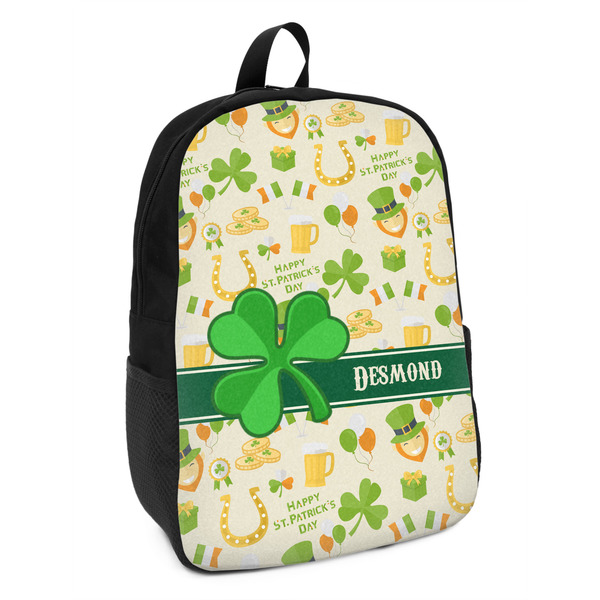 Custom St. Patrick's Day Kids Backpack (Personalized)