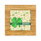 St. Patrick's Day Bamboo Trivet with 6" Tile - FRONT