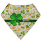 St. Patrick's Day Bandana Folded Flat