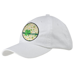 St. Patrick's Day Baseball Cap - White (Personalized)