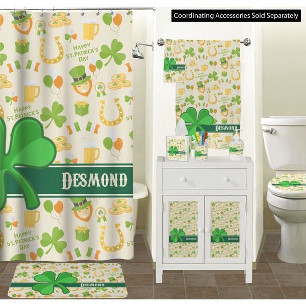 St. Patrick's Day Bathroom Scene