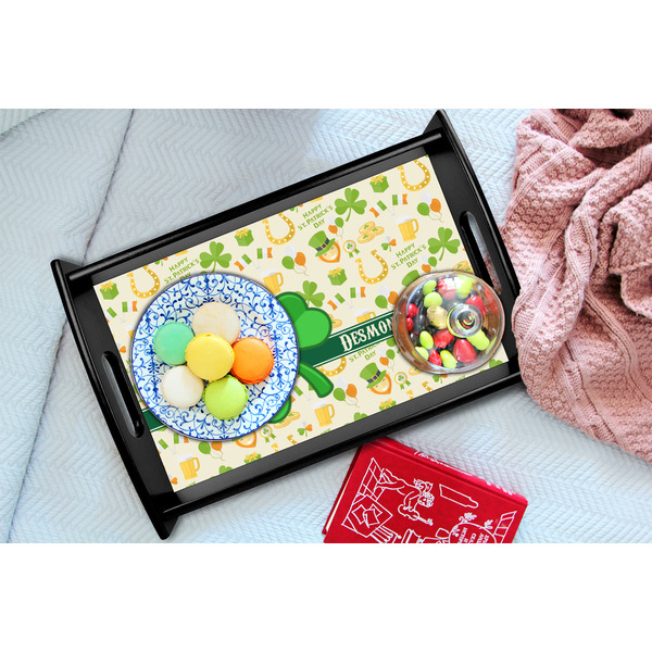 St. Patrick's Day Black Tray - Lifestyle (UPDATED)