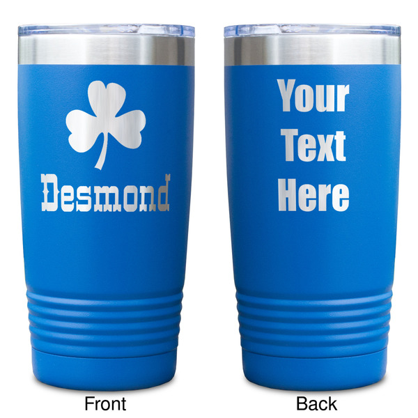 St. Patrick's Day Blue Polar Camel Tumbler - 20oz - Double Sided - Approval