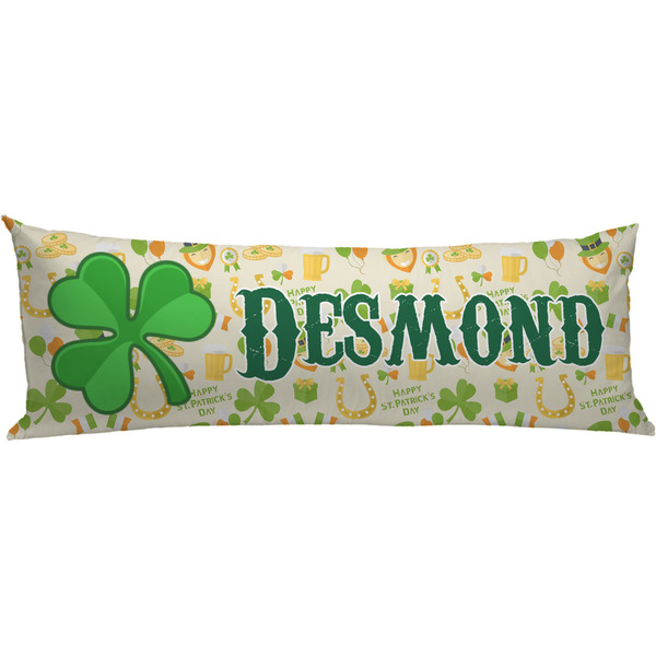 Custom St. Patrick's Day Body Pillow Case (Personalized)