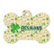 St. Patrick's Day Bone Shaped Dog ID Tag - Large - Front