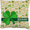 St. Patrick's Day Burlap Pillow 16"