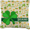 St. Patrick's Day Burlap Pillow 18"