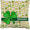 St. Patrick's Day Burlap Pillow 24"