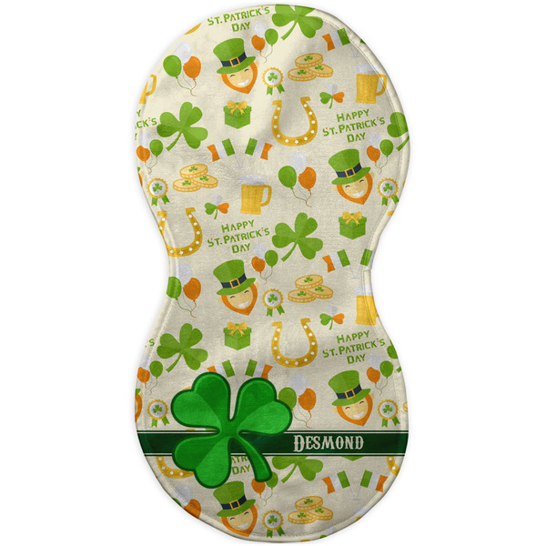 St. Patrick's Day Burp Peanut Shaped Flat