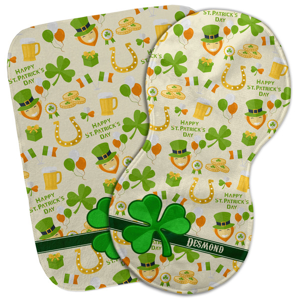Custom St. Patrick's Day Burp Cloth (Personalized)