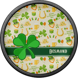 St. Patrick's Day Cabinet Knob (Black) (Personalized)