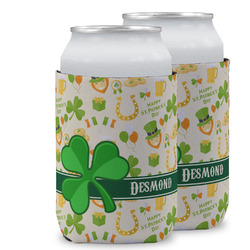 St. Patrick's Day Can Cooler (12 oz) w/ Name or Text