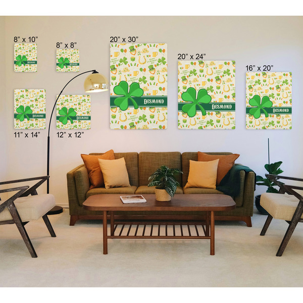 St. Patrick's Day Canvas Prints - Multiple Sizes