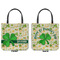St. Patrick's Day Canvas Tote - Front and Back