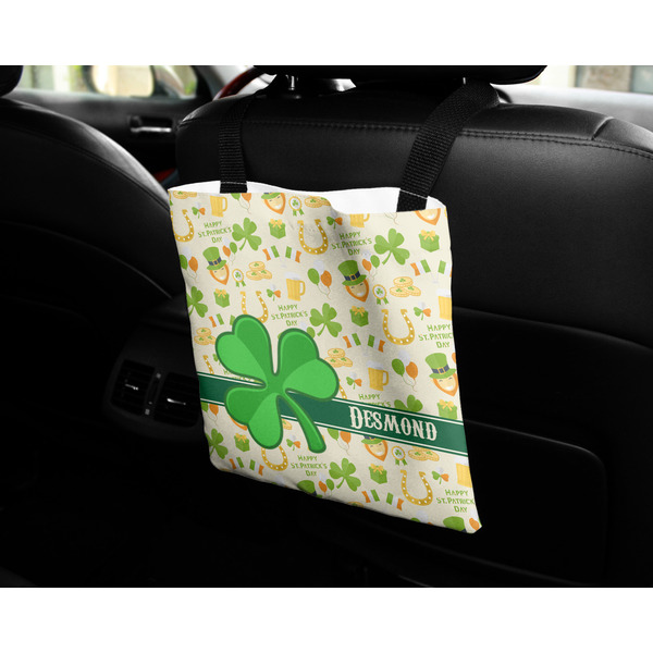 St. Patrick's Day Car Bag - In Use