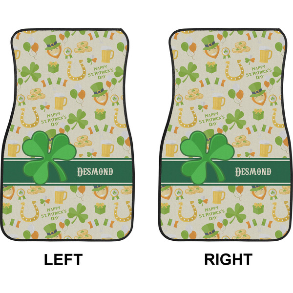 St. Patrick's Day Car Mat Front - Approval