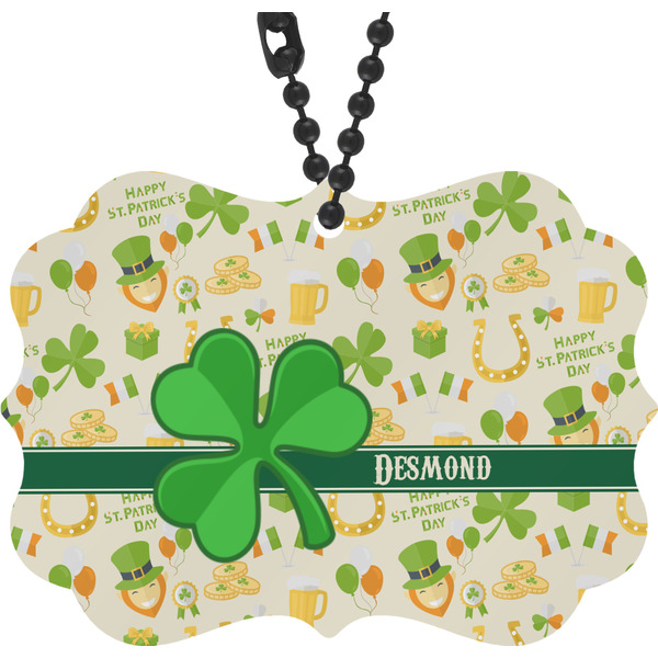 Custom St. Patrick's Day Rear View Mirror Charm (Personalized)