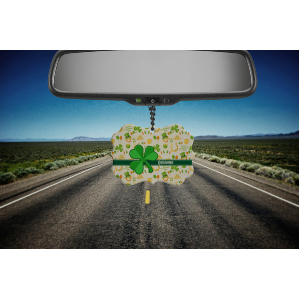 St. Patrick's Day Car Ornament (Road)