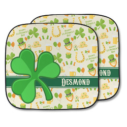 St. Patrick's Day Car Sun Shade - Two Piece (Personalized)