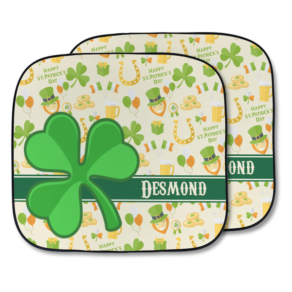 Custom St. Patrick's Day Car Sun Shade - Two Piece (Personalized)