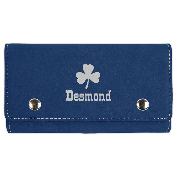 Custom St. Patrick's Day Cards & Dice Set - Navy Blue (Personalized)