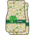 St. Patrick's Day Car Floor Mats (Front Seat) (Personalized)
