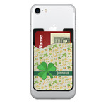 St. Patrick's Day 2-in-1 Cell Phone Credit Card Holder & Screen Cleaner (Personalized)