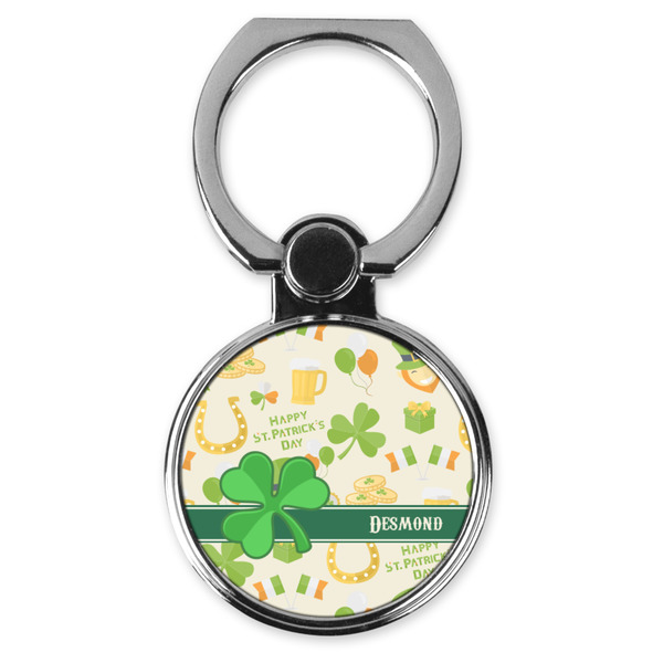 Custom St. Patrick's Day Cell Phone Ring Stand & Holder (Personalized)