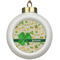 St. Patrick's Day Ceramic Ball Ornament (Personalized)