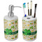St. Patrick's Day Ceramic Bathroom Accessories Set (Personalized)