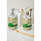 St. Patrick's Day Ceramic Bathroom Accessories - LIFESTYLE (toothbrush holder & soap dispenser)