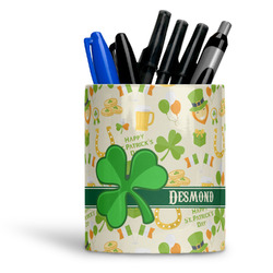 St. Patrick's Day Ceramic Pen Holder