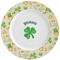 St. Patrick's Day Ceramic Dinner Plates (Set of 4) (Personalized)