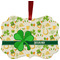 St. Patrick's Day Christmas Ornament (Front View)