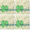 St. Patrick's Day Coaster Rubber Back - Apvl