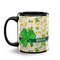 St. Patrick's Day Coffee Mug - 11 oz - Black