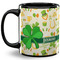 St. Patrick's Day Coffee Mug - 11 oz - Full- Black