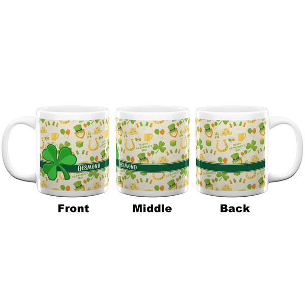 St. Patrick's Day Coffee Mug - 20 oz - White APPROVAL