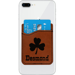 St. Patrick's Day Leatherette Phone Wallet (Personalized)