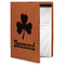 St. Patrick's Day Leatherette Portfolio with Notepad - Small - Double Sided (Personalized)